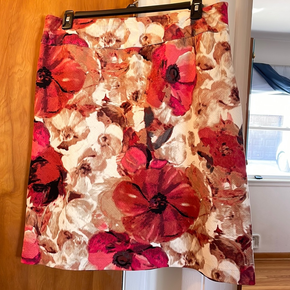 Barely Used Floral Event Skirt